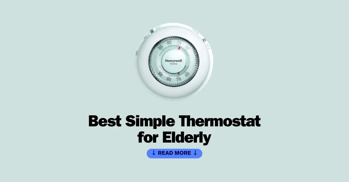 Best Simple Thermostat for Elderly