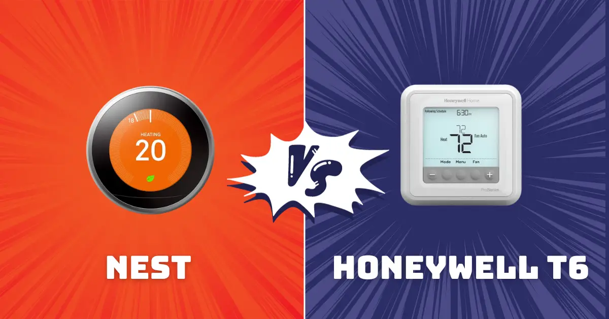 Nest vs Honeywell T6