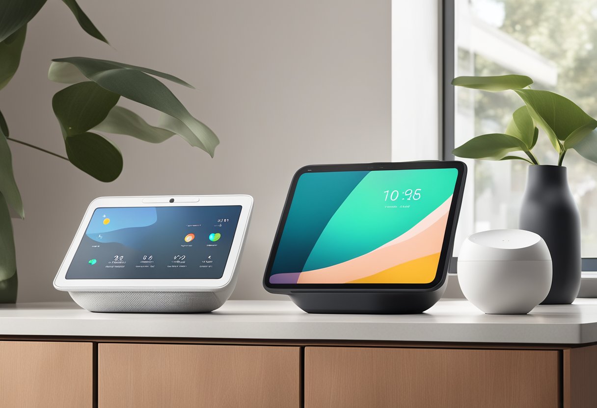 Google Nest Hub 2nd Gen vs Echo Show 8