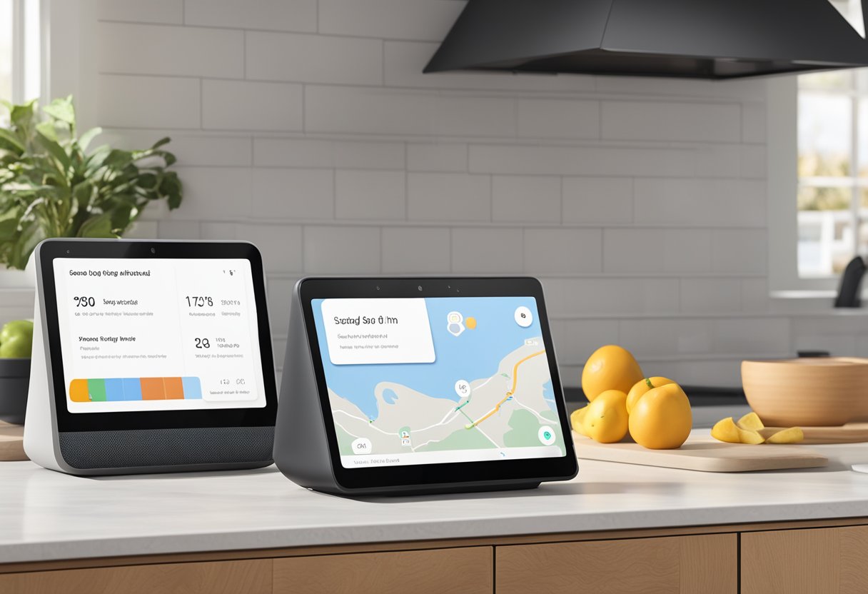 Google Nest Hub 2nd Gen vs Echo Show 8