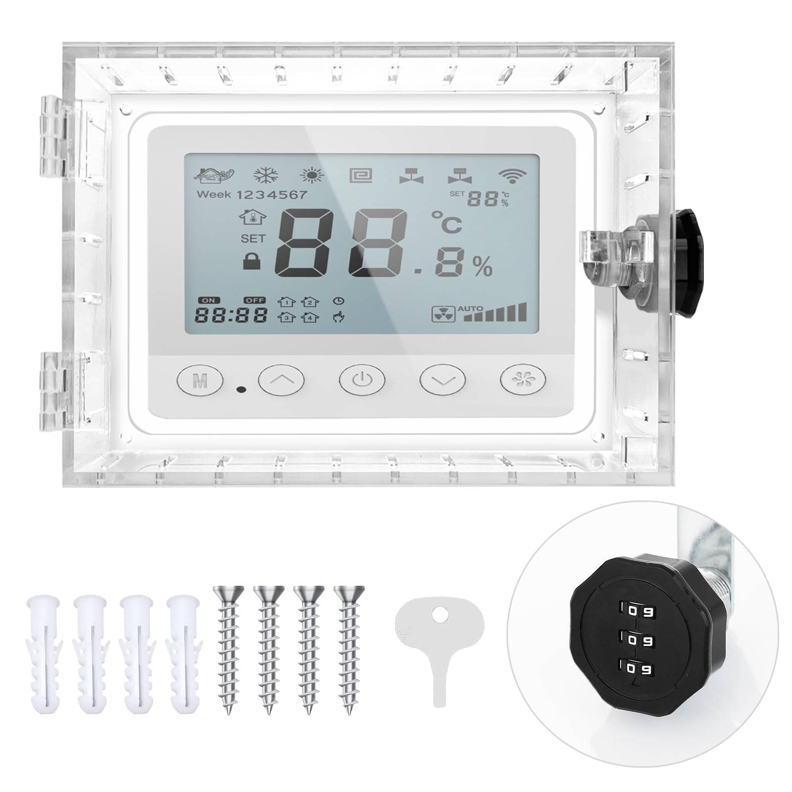 Upgrade Version 2.0 Thermostat Combination Lock Box