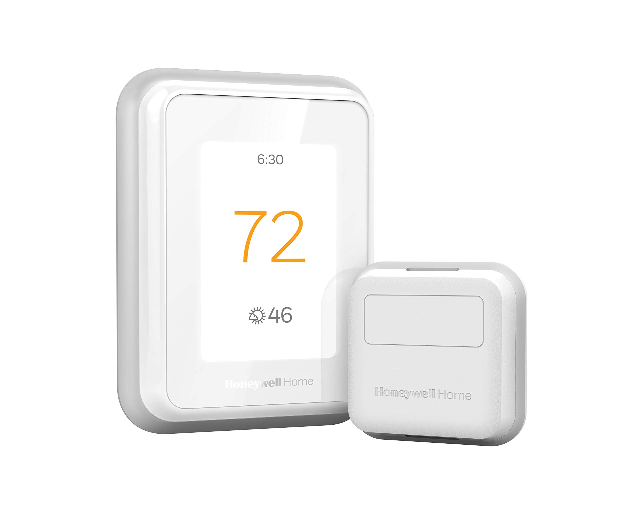 Honeywell Home T9 WiFi Smart Thermostat with 1 Smart Room Sensor, Touchscreen Display A. Wi-Fi Thermostat w/Sensor