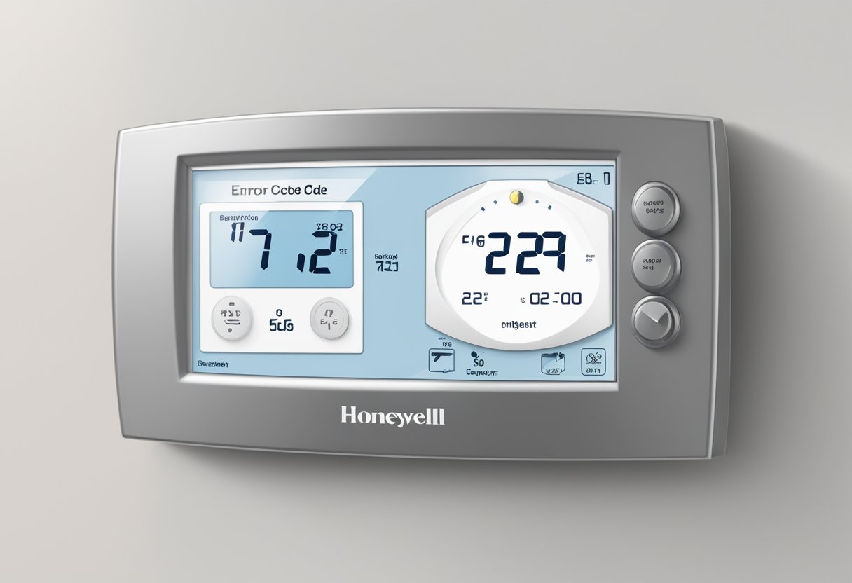 E02 Error Code Honeywell Thermostat