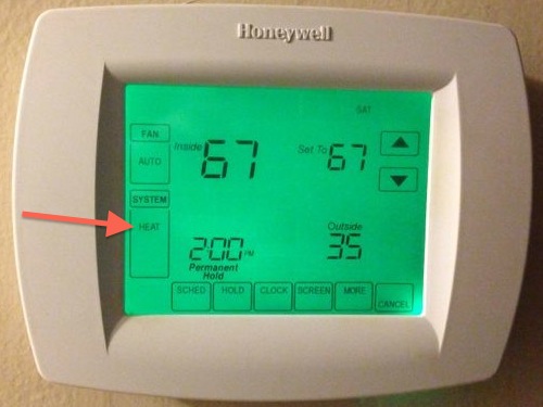 What is Aux Heat on Honeywell Thermostat