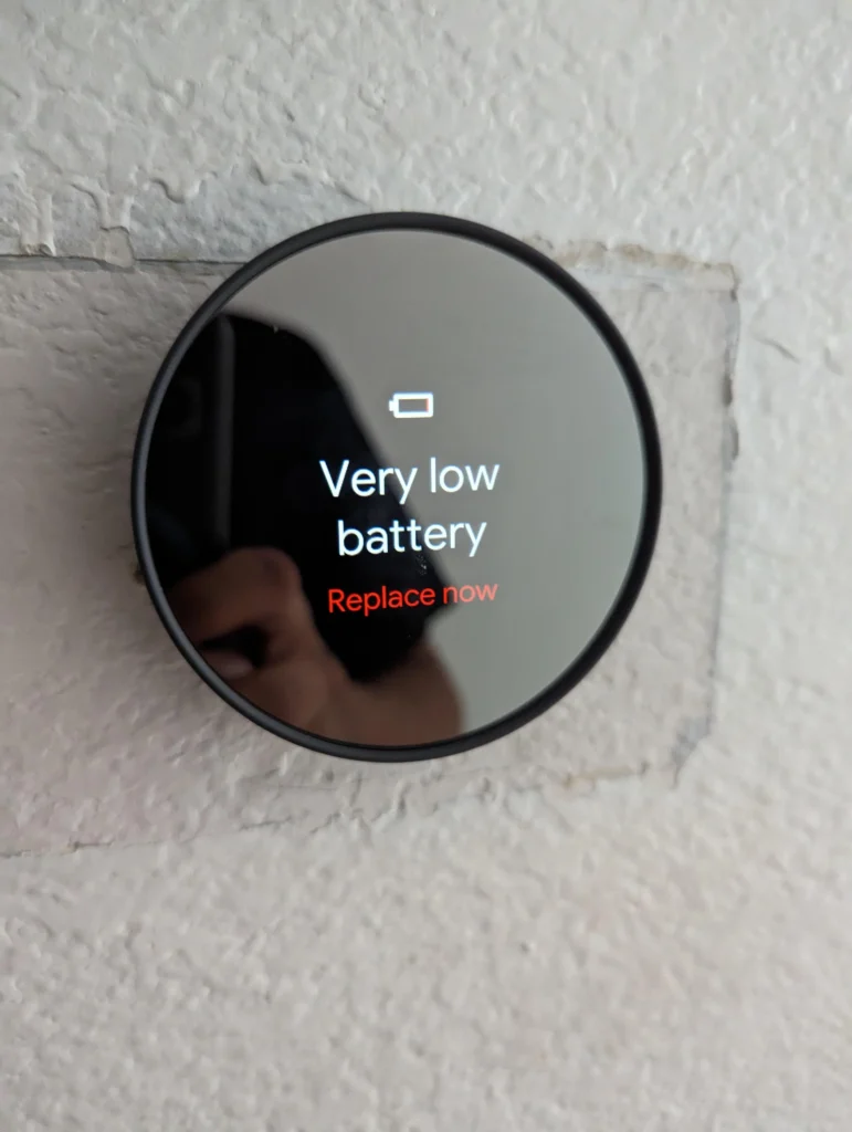 Thermostat Says Low Battery With New Batteries ThermostatNeed