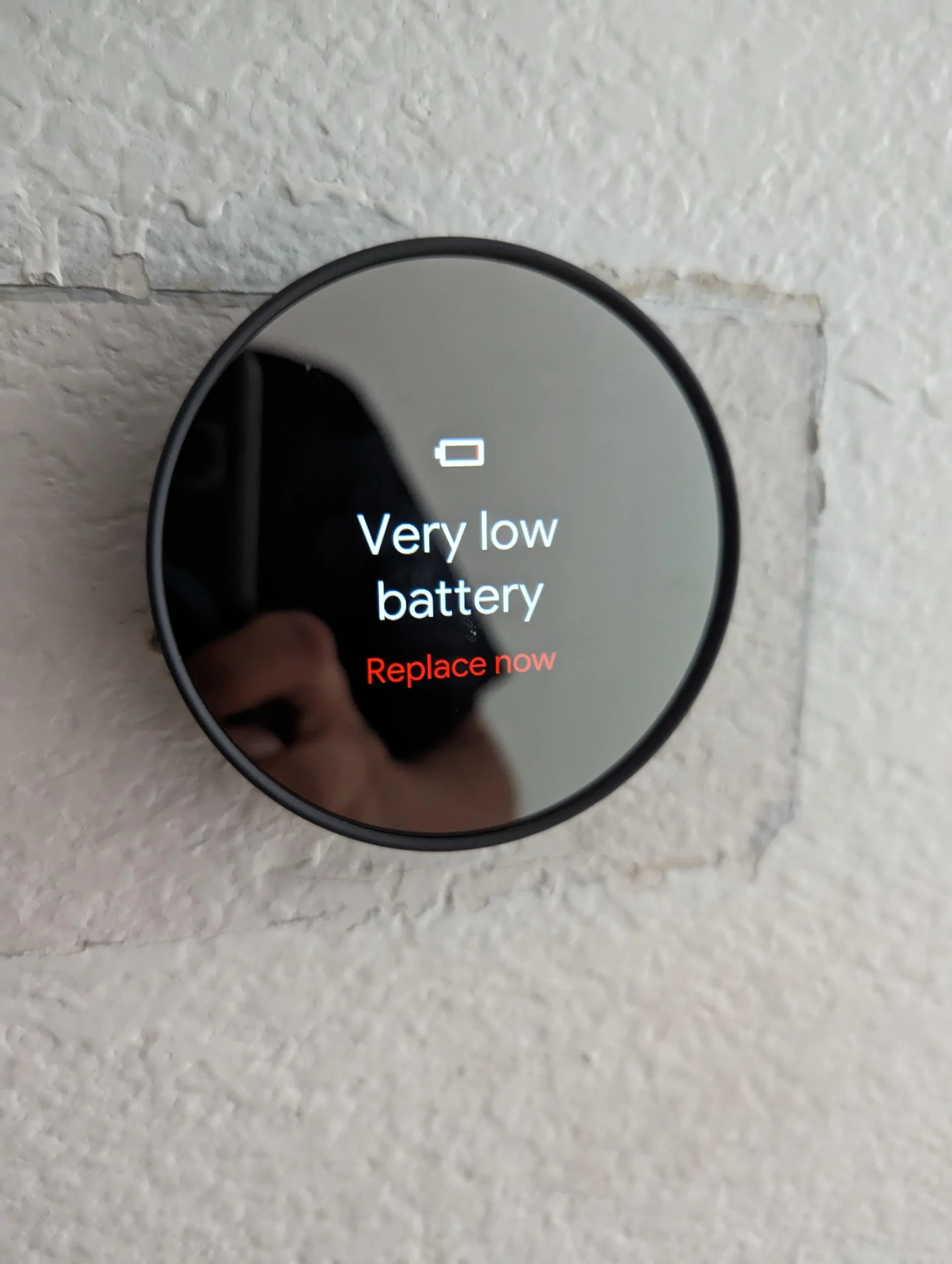 Thermostat Says Low Battery With New Batteries