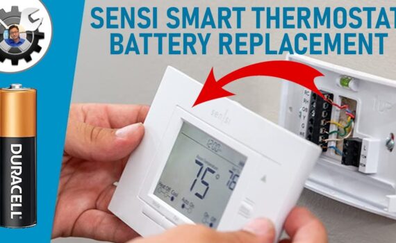 How to Change Batteries on Sensi Thermostat