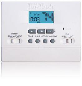 How to Program Toptech Thermostat