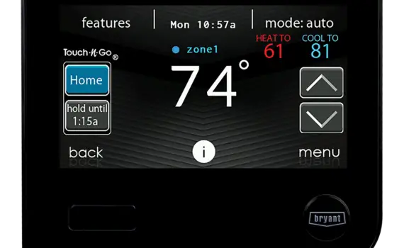 How to Reset Bryant Evolution Connex Thermostat