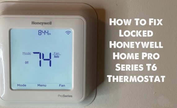 How to Unlock a Honeywell Home Proseries Thermostat