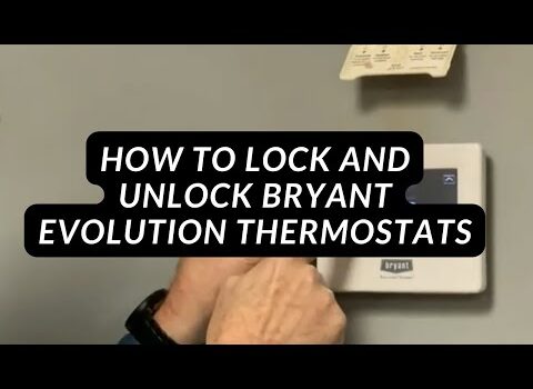 How to Unlock Bryant Thermostat