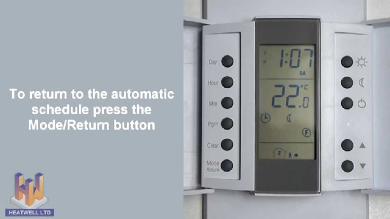 How to Use Aube Thermostat