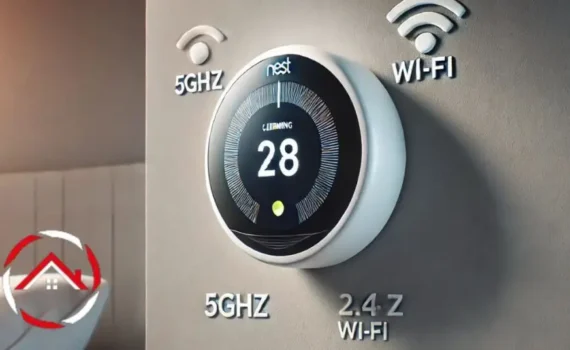 Can Nest Learning Thermostat Connect at 5Ghz