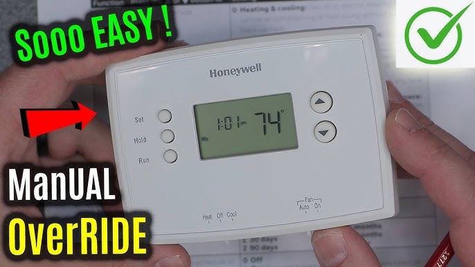 How Do I Set My Honeywell Thermostat to Manual Mode