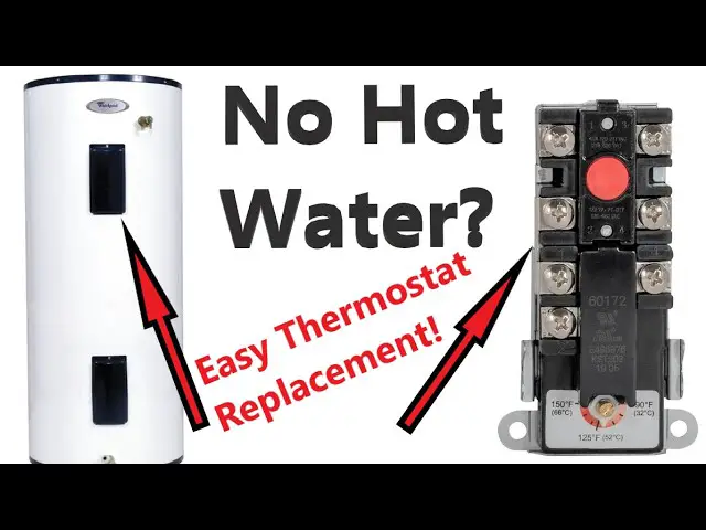 How to Change Water Heater Thermostat