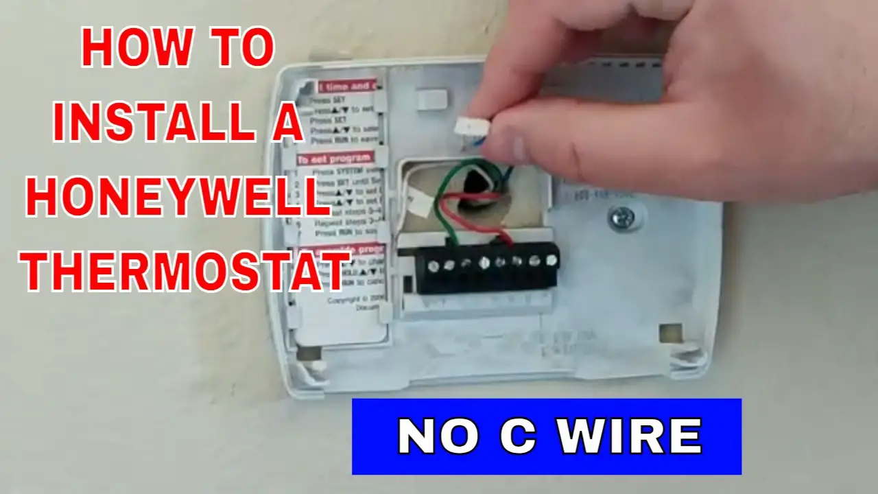 How to Install C Wire for Thermostat