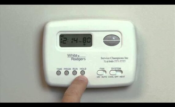 How to Program a Thermostat White Rodgers