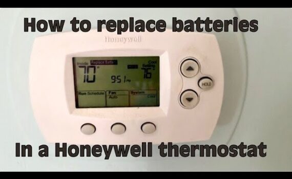 How to Replace Battery in Honeywell Thermostat