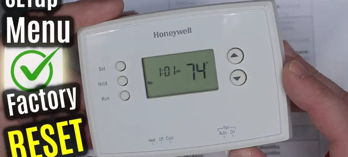 How to Reset Honeywell Home Thermostat