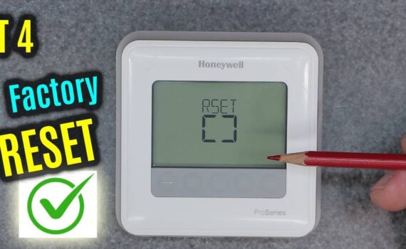 How to Reset Honeywell Proseries Thermostat