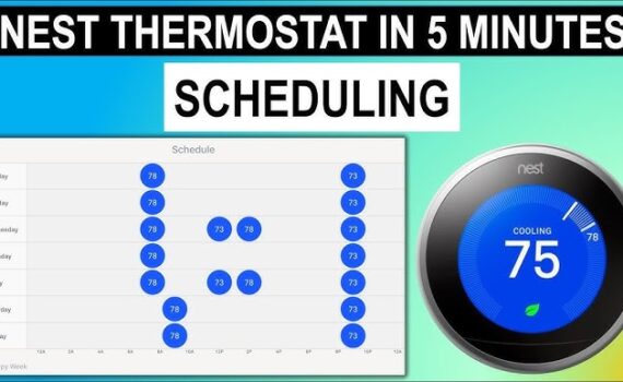 How to Set Nest Thermostat Schedule