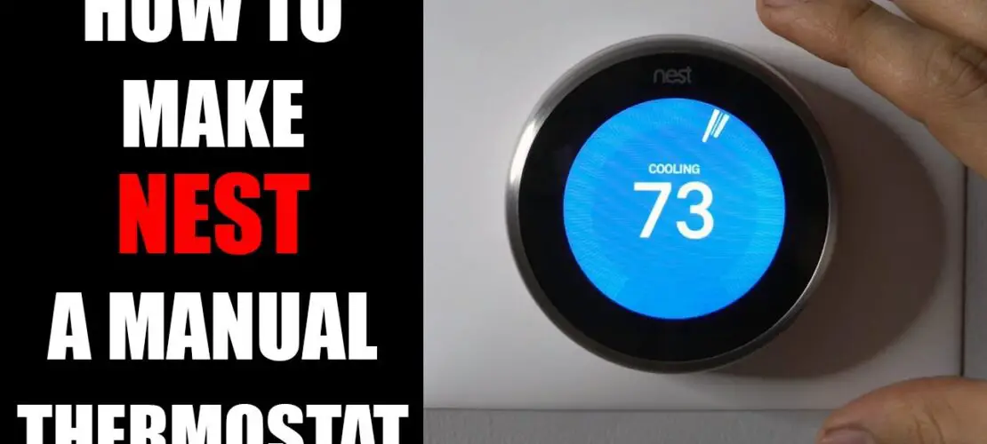 How to Set Nest Thermostat to Hold Temperature