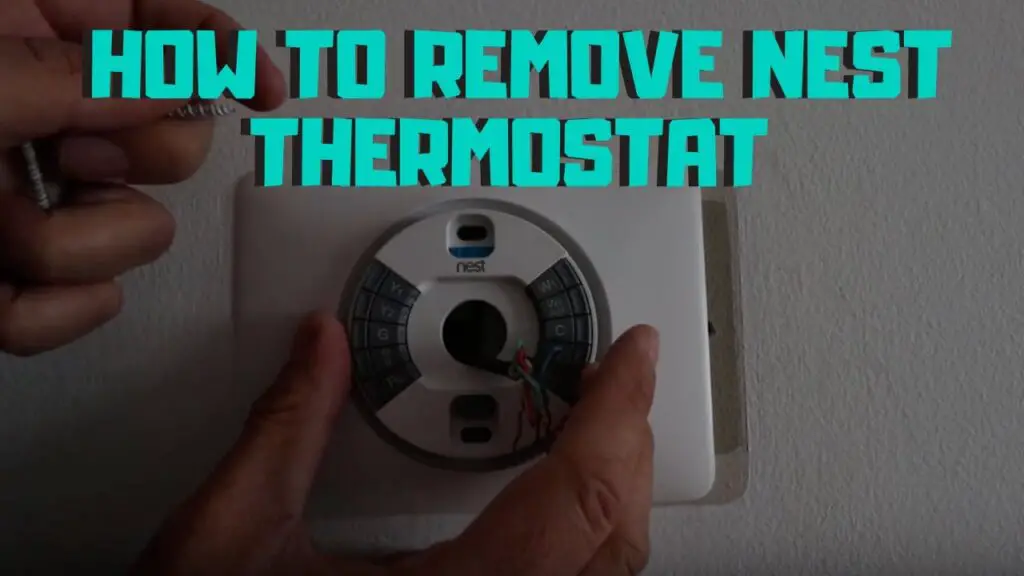 How To Take A Thermostat Off The Wall