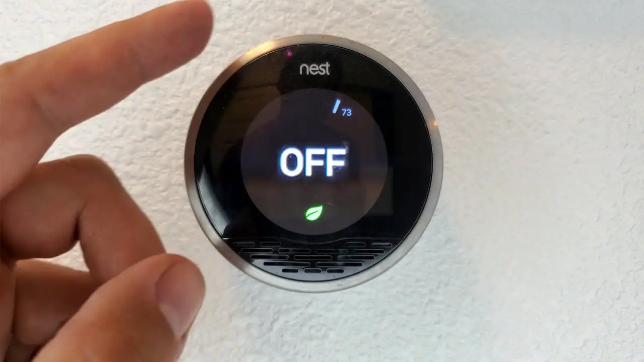How to Turn Nest Thermostat off