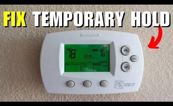 How to Turn off Temporary Hold on Honeywell Thermostat