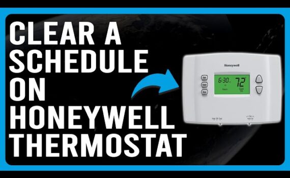 How to Cancel Schedule on Honeywell Thermostat