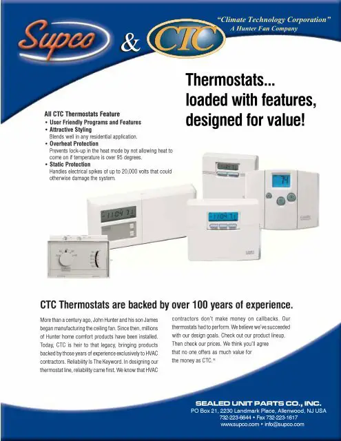 What is the Purpose of a Plenum Thermostat