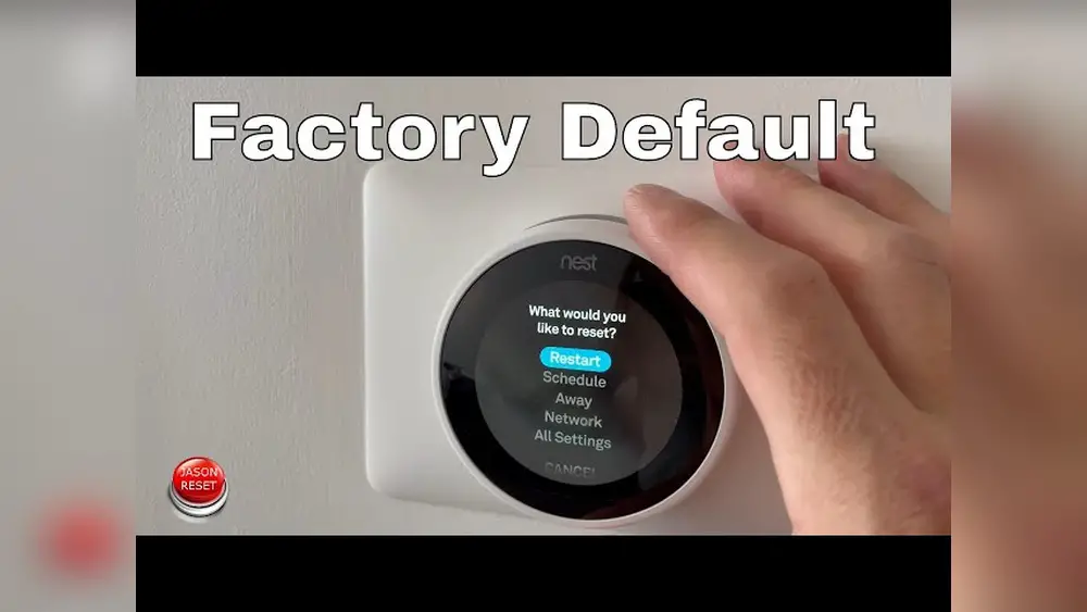How to Hard Reset Nest Thermostat