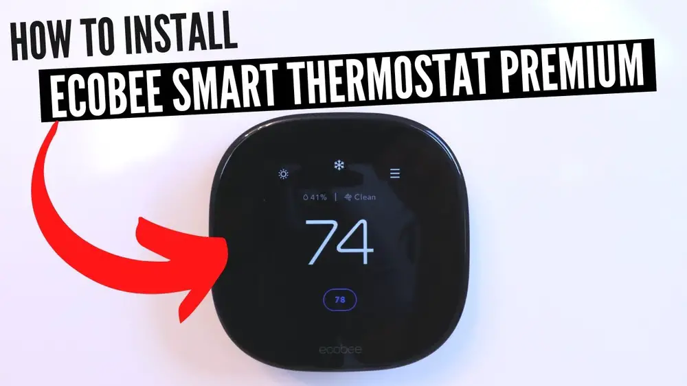 How to Install Ecobee Smart Thermostat Premium