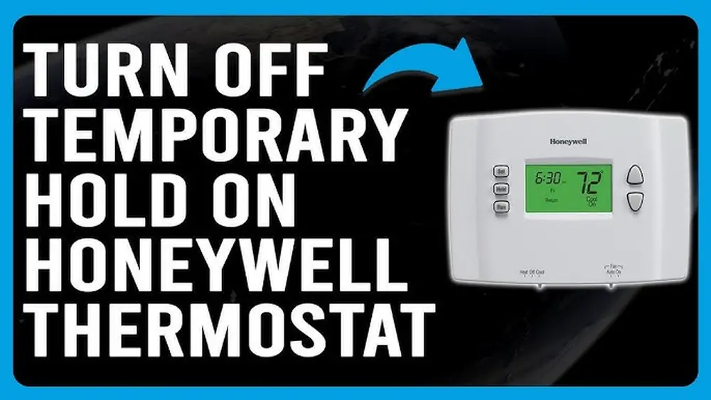 How to Remove Temporary Hold on Thermostat