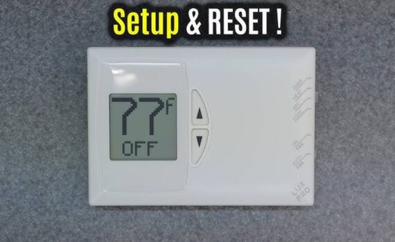 How to Reset Luxpro Thermostat