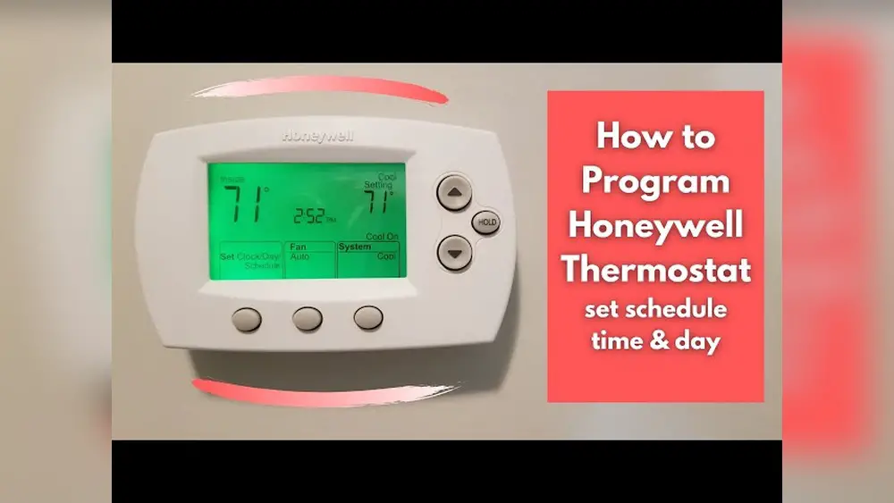 How to Set Schedule on Honeywell Thermostat