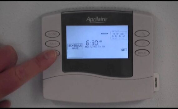 How to Turn on Aprilaire Thermostat