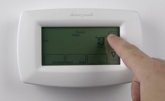How to Turn on Honeywell Thermostat Touch Screen